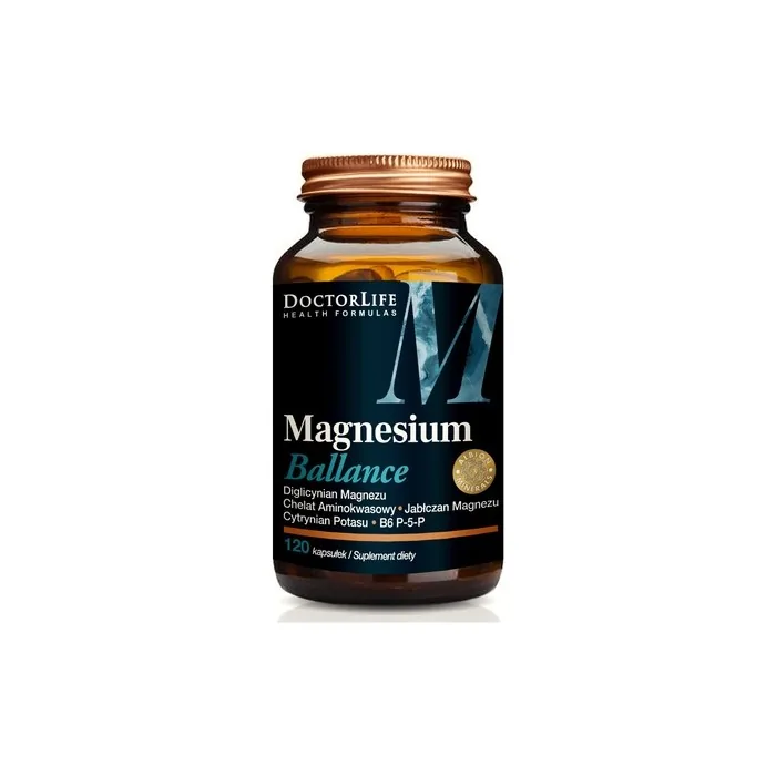 Doctor Life Magnesium Balance Citrate And Malate Magnesium 240mg Dietary Supplement 120 Capsules