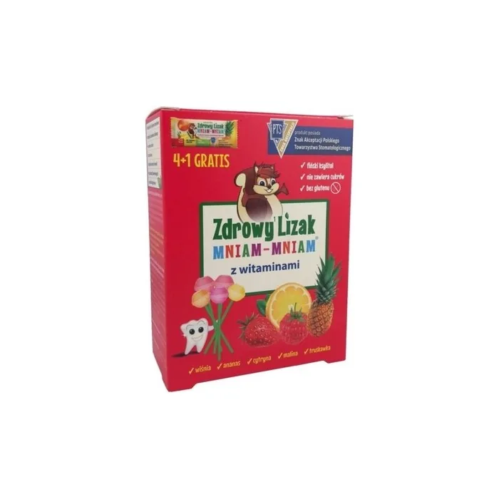 Starpharma Healthy Yum Yum Lollipop With Vitamins Pack Of 5
