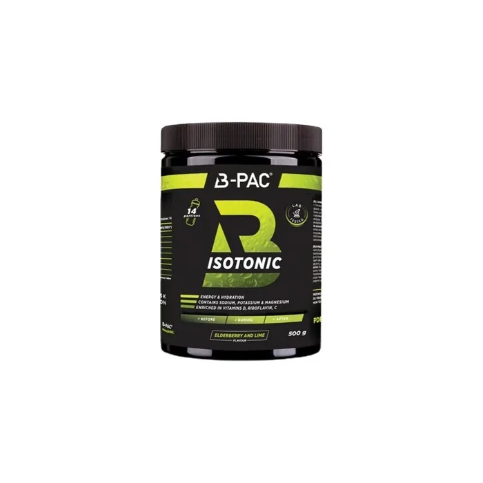Bpac Isotonic Dietary Supplement In Powder Form Black Elderberry 500g
