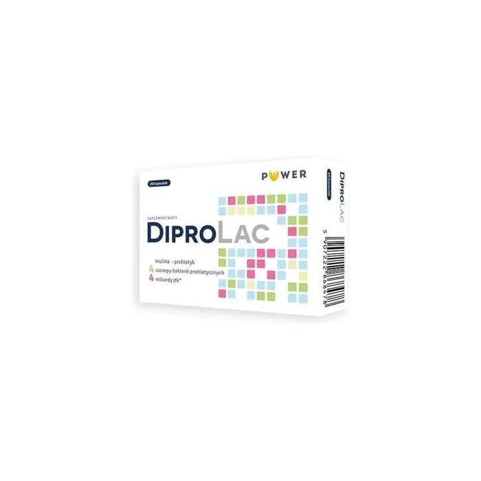 DiproLac Synbiotic Inulin and 4 Types of Probiotic Bacteria