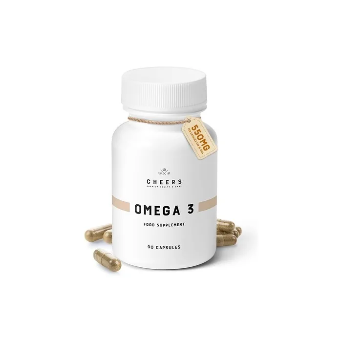 Cheers Omega 3 High-Strength Fish Oil 90 Capsules 550mg EPA