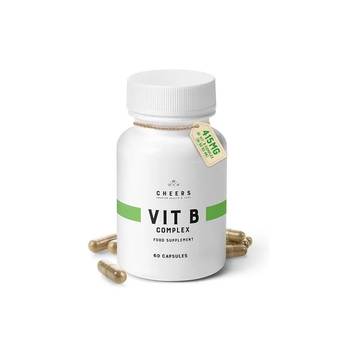 Cheers Vitamin B Complex Supplement 113.5mg Complete B Vitamins with B1 and B2