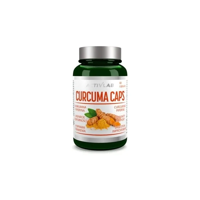 Optimal Health Organic Turmeric Supplement 60 Vegetarian Capsules