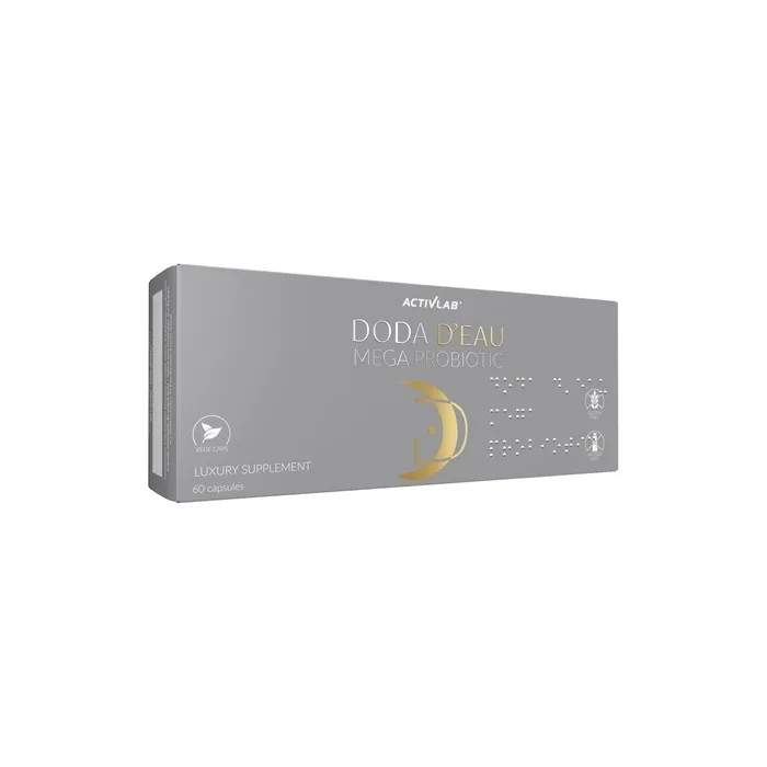 Doda D'Eau Mega Probiotic 60 Vegetable Capsules After Antibiotic Therapy