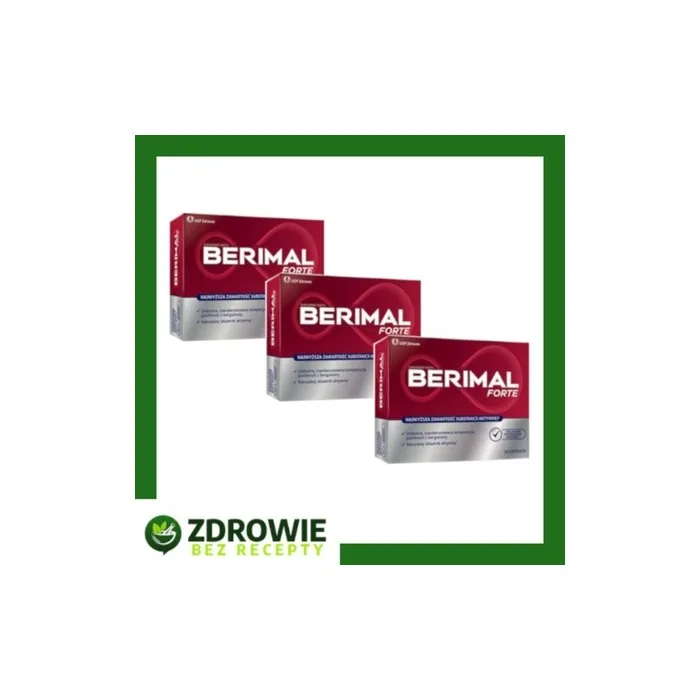 Berimal Forte Cholesterol Support with Bergamot and Vitamin C