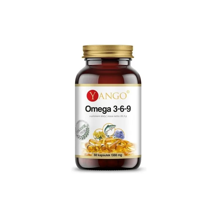 Yango Omega 3-6-9 Dietary Supplement 60 Capsules