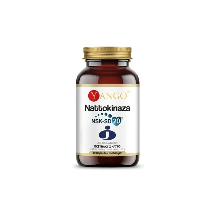 Yango Nattokinase NSK-SD Dietary Supplement 30 Capsules