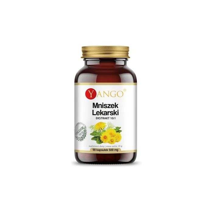 YANGO Common Dandelion Taraxacum Officinale 90 Capsules Extract 10:1