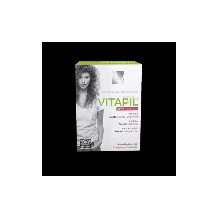 Vitapil Strong Hair Biotin Bamboo Supplement 60120180 Capsules