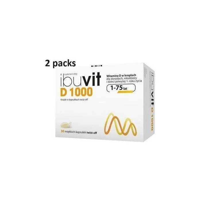 Ibuvit D 1000 Vitamin 30 Capsules