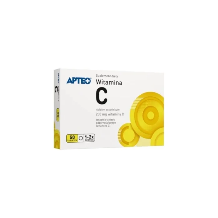Apteo Vitamin C 200 Mg - 50 Tablets