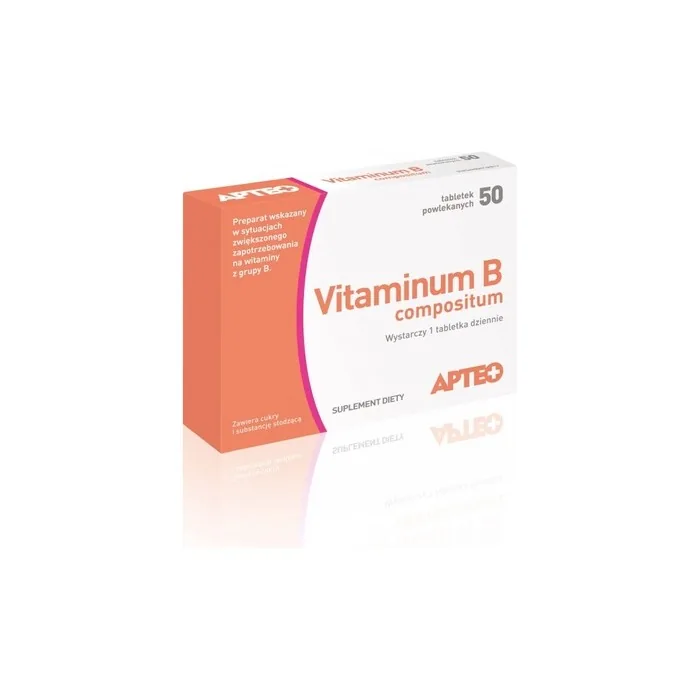 Apteo Vitamin B Compositum 50 Tablets - Long-Term Validity