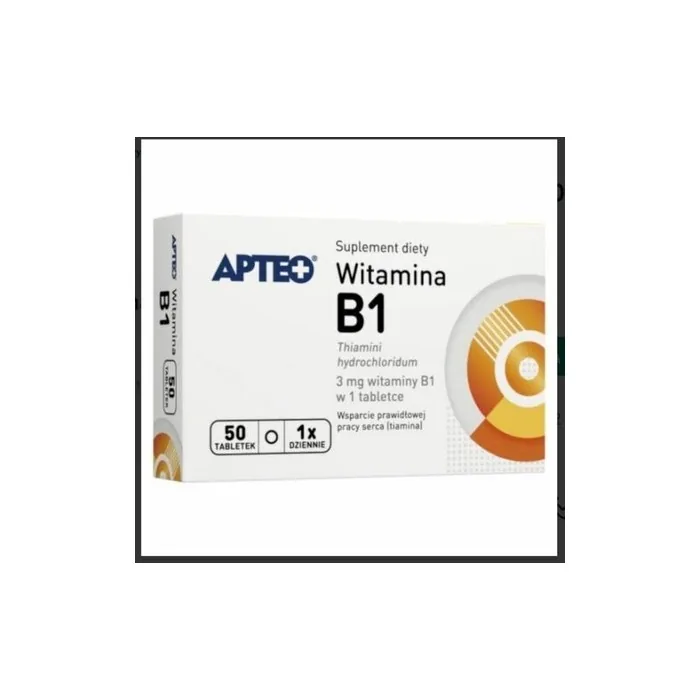 Vitamin B1 50 Tablets for Stress Relief, Calming, Nervous System, Heart, Metabolism