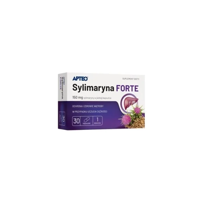 SYLIMARYNA FORTE Silimarin 30 Capsules Healthy Liver Digestion Intestine Milk Thistle