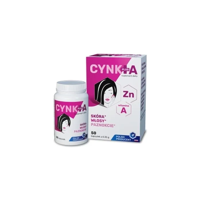 Cynk Plus A Dietary Supplement 50 Capsules
