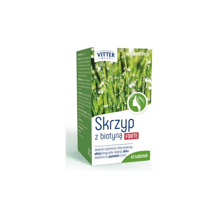 Acker Schachtelhalm Forte Vitter Blue 45 Tablets for Hair Skin Nails