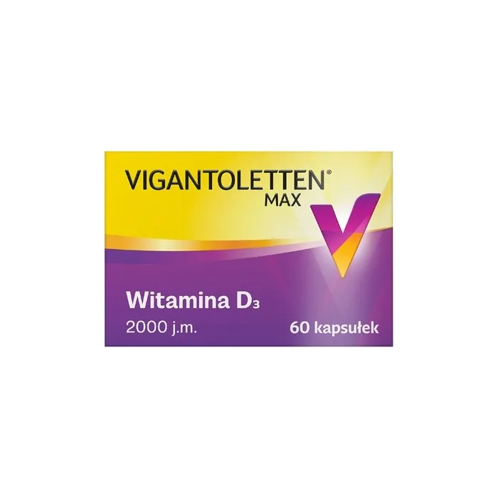 Vigantoletten Max Capsules 2000 International Units 60 Capsules