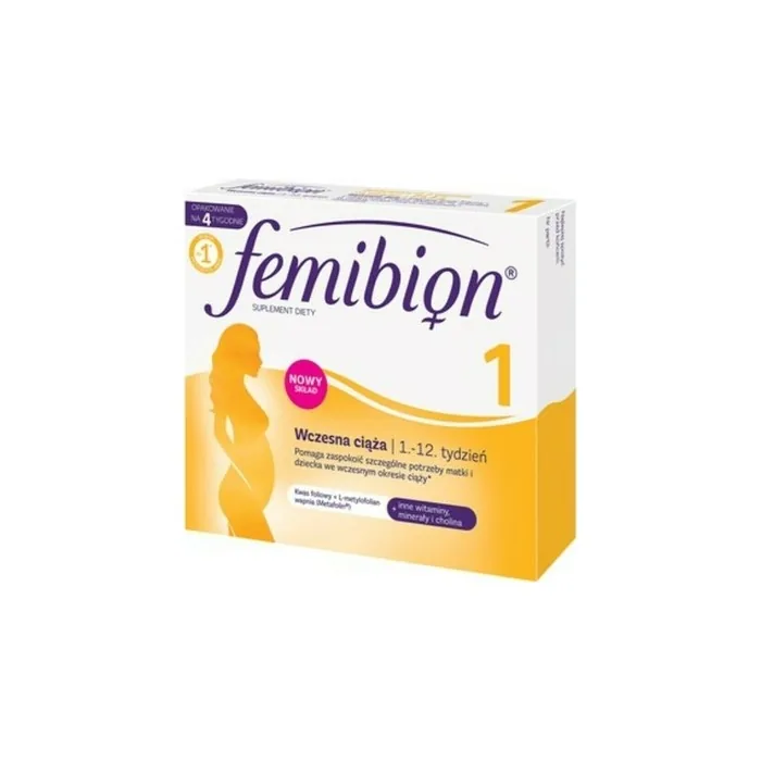 Femibion 1 Early Pregnancy 28, 56, 84 Tablets Folic Acid and Vitamins