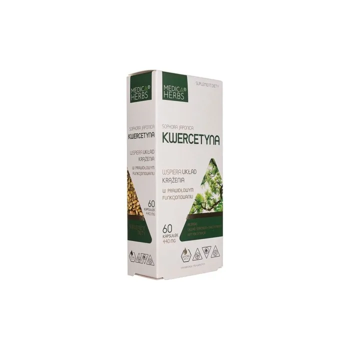 Medica Herbs Quercetin 440 Mg 60 Capsules