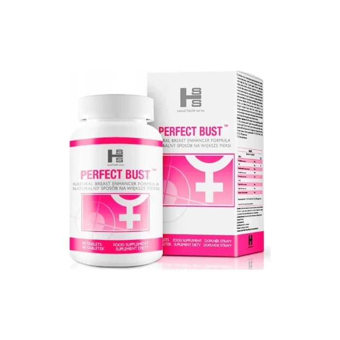 Sexual Health Series Perfect Bust Breast Enlargement Tablets Dietary Supplement 90 Capsules