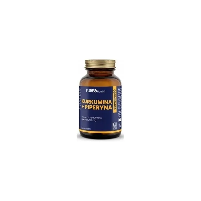 Pureo Health Curcumin + Piperine, 60 Capsules