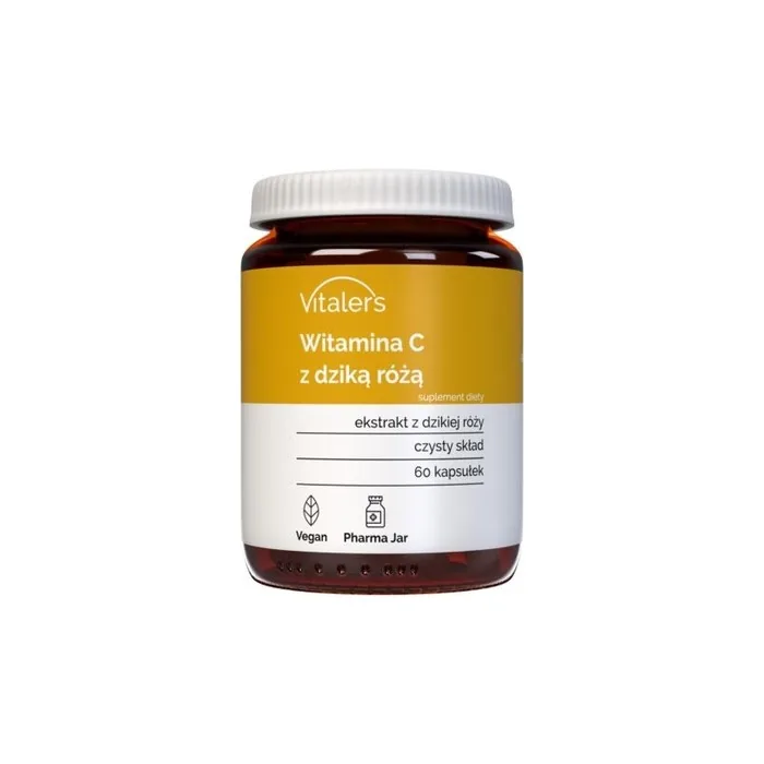 Vitaler's Vitamin C with Rosehip 1000mg 60 Capsules