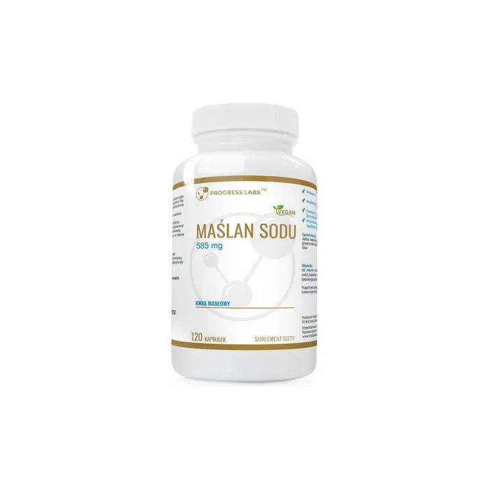 Progress Labs Sodium Bicarbonate 585mg Dietary Supplement 120 Capsules