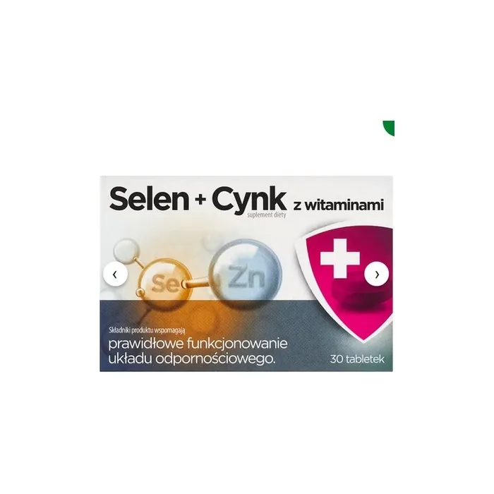 Selenium Zinc With Vitamins 30 Tablets For Immune System And Thyroid Health