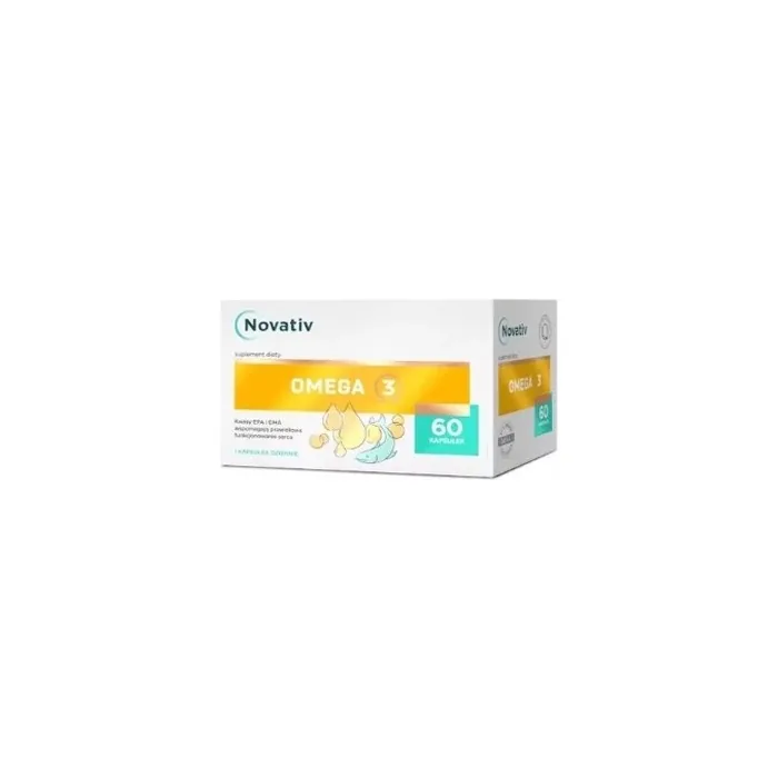 Novativ Omega3 60 Capsules For Long Term Health
