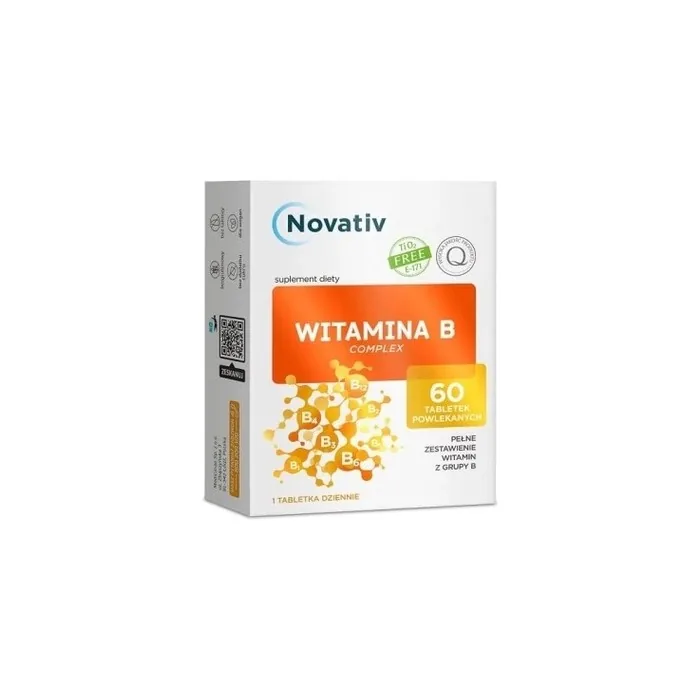 Novativ Vitamin B Complex 60 Tablets