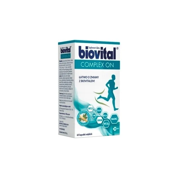 Biovital Complex For Men 60120180 Capsules Mineral Vitamins