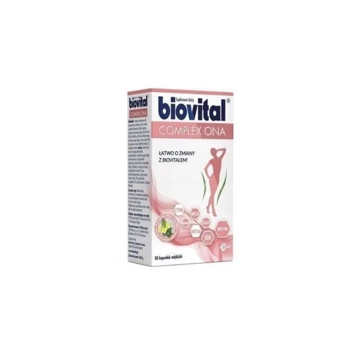Biovital Ona Women's Health 30capsule Nutritional Supplement
