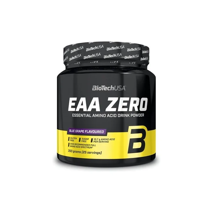 BioTechUSA EAA Zero Essential Amino Acid Supplement Blue Grape 350g