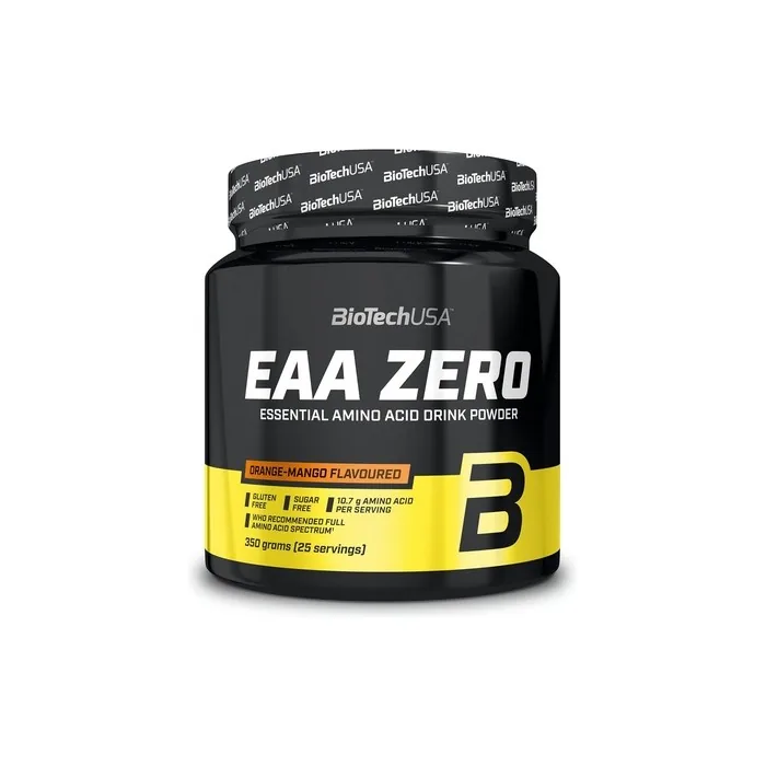 BioTechUSA EAA Zero Essential Amino Acid Supplement 350g Orange-Mango