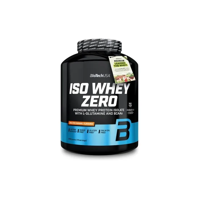 Biotechusa Iso Whey Zero Premium Whey Protein Isolate Grassfed Enzyme