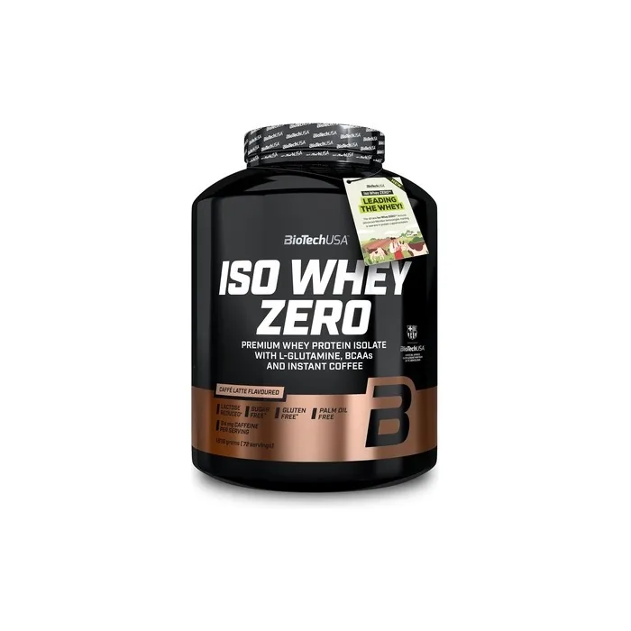 Biotechusa Iso Whey Zero Premium Whey Protein Isolate Grassfed Enzyme