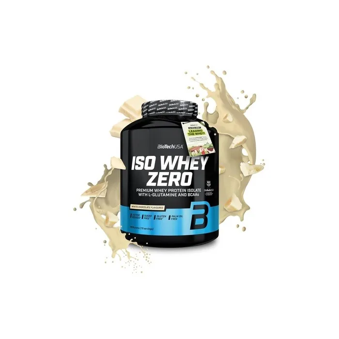 Biotechusa Iso Whey Zero Premium Whey Protein Isolate Grassfed Enzyme