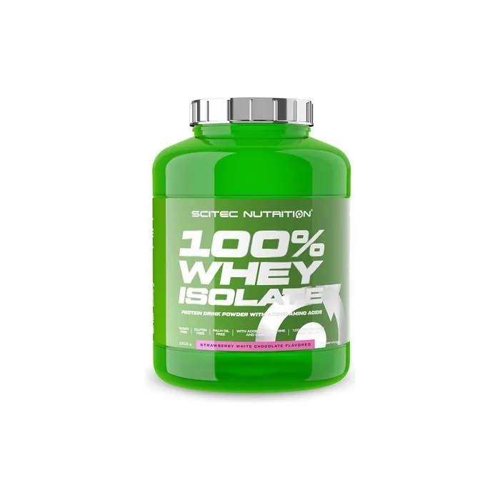 Scitec Nutrition 100 Whey Isolate Pure Protein Powder with BCAAs and Glutamine