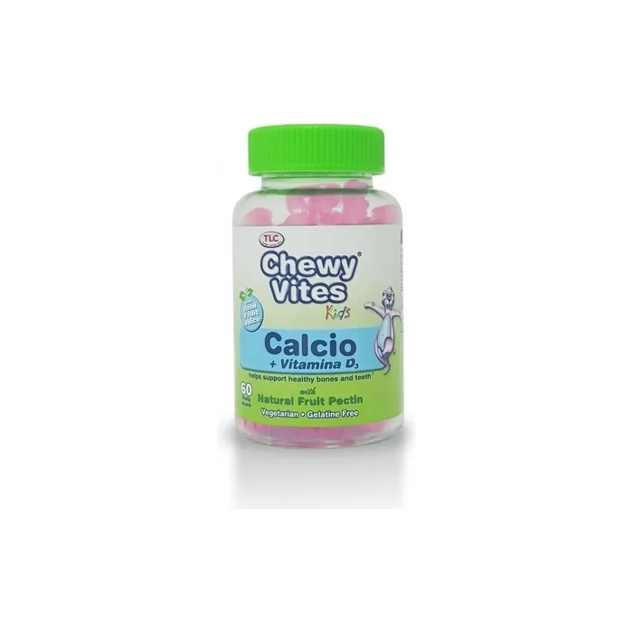 Chewy Vites Kids Calcium + Vitamin D Supplement 60 Gummies