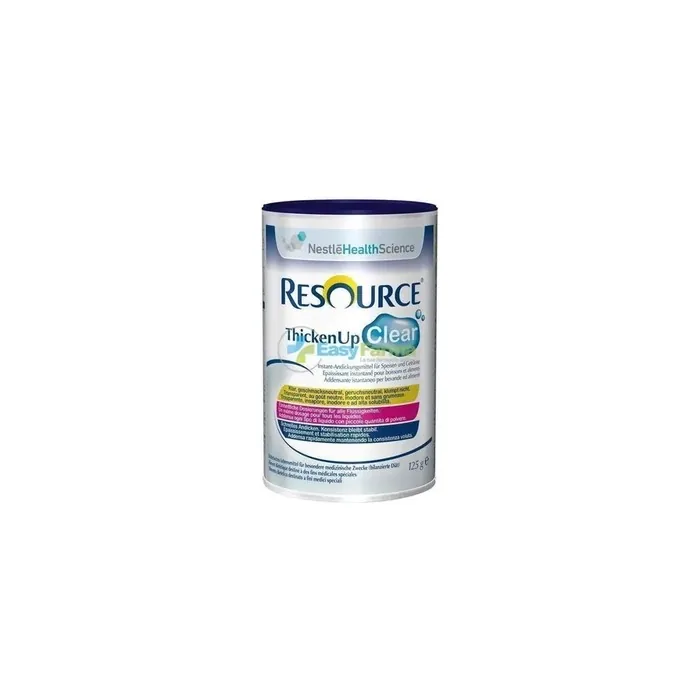 Nestle Resource Thickenup Clear Instant Thickener Based On Maltodextrins And Xanthan Gum Neutral Flavor 125 G