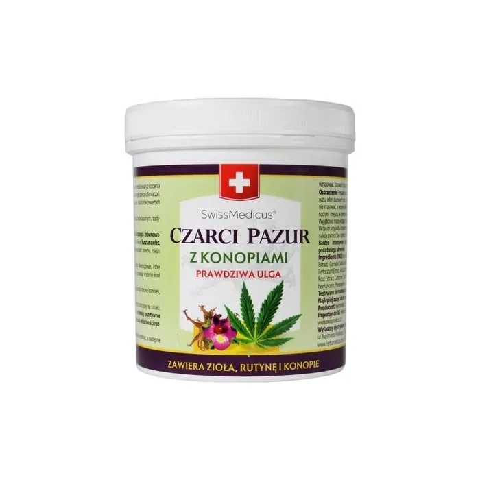 Swissmedicus Professional Grade Devils Claw Hemp Gel 500ml Pain Relief Formula