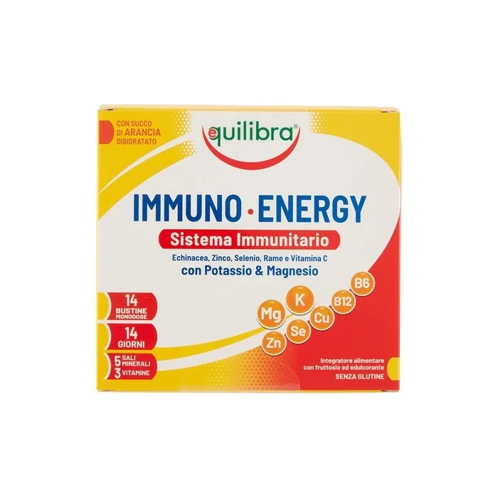 Equilibra Immuno Energy Potassium & Magnesium 14 Sachets