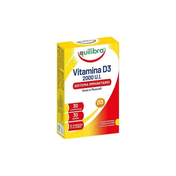 Equilibra Vitamin D Supplement 30 Capsules