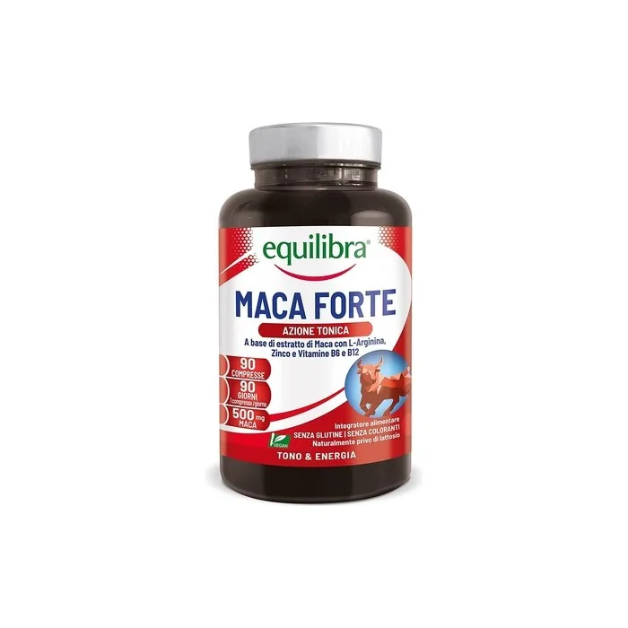 Peruvian Maca Root Strong Supplement with L-Arginine, Zinc, Vitamins B6 and B12