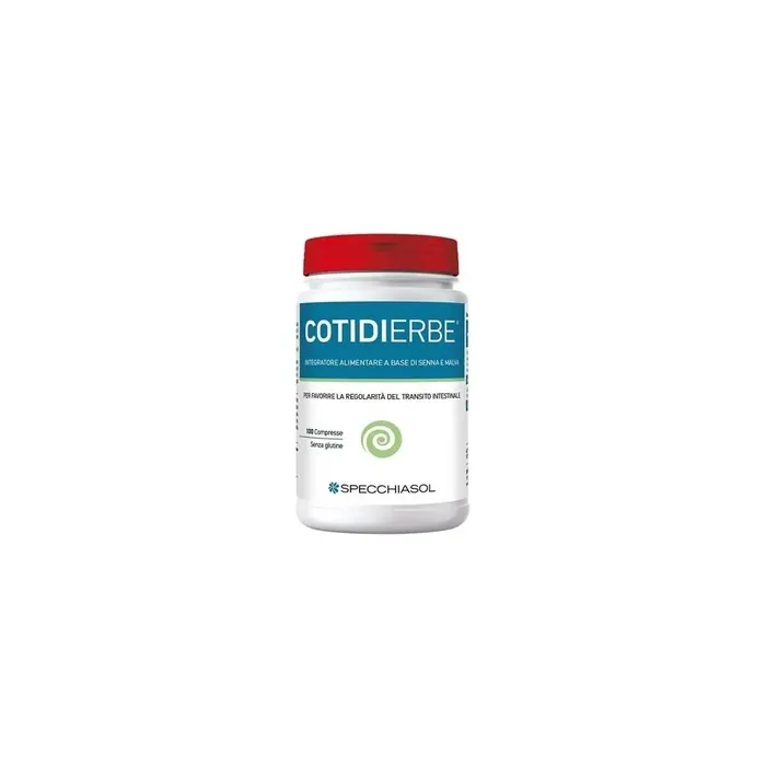 Specchiasol Cotidierbe Dietary Supplement For Digestion 100 Tablets