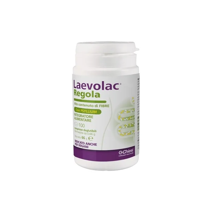 Chiesi Farmaceutici Laevolac Regola Dietary Supplement 100 Tablets