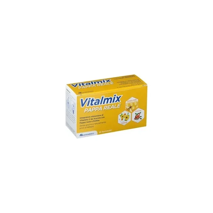Montefarmaco Vitalmix Royal Jelly Dietary Supplement 10 Vials