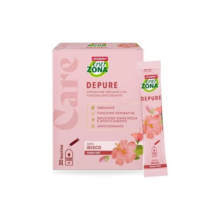 Enervit Enerzona Care Depure Draining and Antioxidant Food Supplement