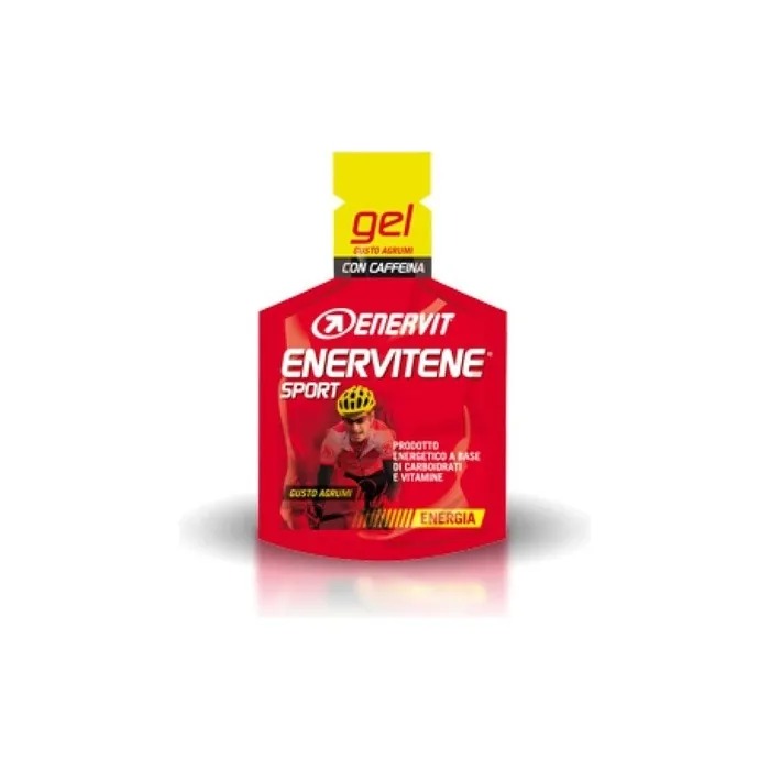 Enervit Sport Gel Citrus Enervitene with Caffeine Dietary Supplement 25ml