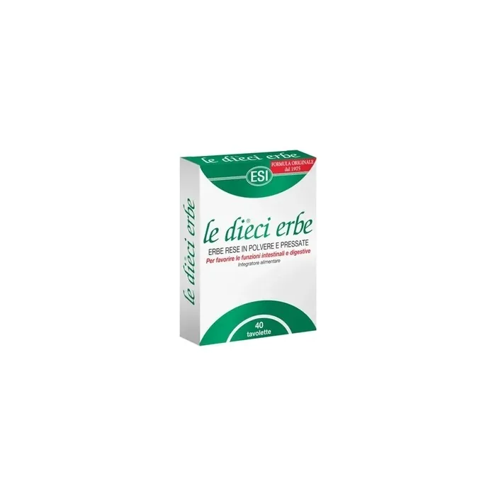 Esi Le Dieci Erbe 40 Tablets